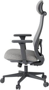 Крісло OfficePro Wave OC599 Black/Dark Gray (OC599-B-DG-DG)