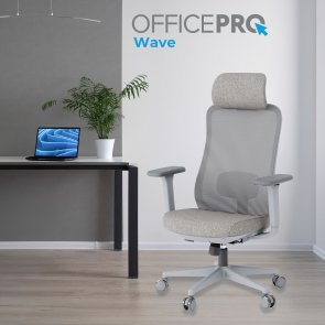 Крісло OfficePro Wave OC599 Gray (OC599-G-G-G)