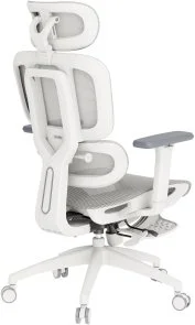 Фото: Крісло OfficePro Skyline Footrest OC750 White/Light Gray (OC750-W-LG-LG) № 7 | KTC