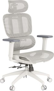 Крісло OfficePro Skyline OC680 White/Light Gray (OC680-W-LG-LG)