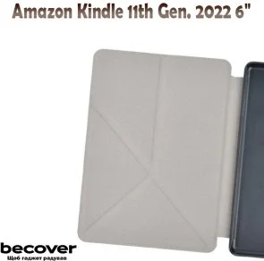 Фото: Чохол для електронної книги BeCover for Amazon Kindle 11th Gen. 2022/2024 6 - Ultra Slim Origami Deep Blue (708858) № 3 | KTC