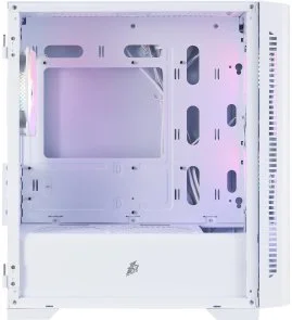 Фото: Корпус 1stPlayer D4-M-WH-2F1P-W-1F1-W White with window № 5 | KTC