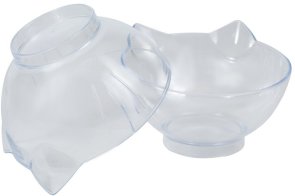 Годівниця подвійна прозора Me&Pet (NMP060)