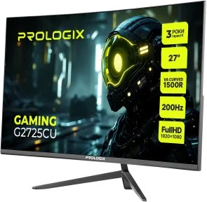 Фото: Монітор ProLogix G2725CU Black - 27" VA / 1920×1080 / 200 Гц / AMD FreeSync № 3 | KTC