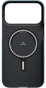 Чохол Pitaka for Apple iPhone 17 Pro - Ultra-Slim Twill Blue/Grey (KI1706BP)