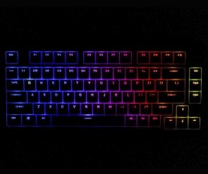 Клавіатура компактна KZZI I75 Red Switch WL/BT/USB Grey (6977534870635)