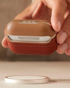 Чохол Pitaka для Airpods (4th Gen) - Aramid Fiber Magnetic Sunset