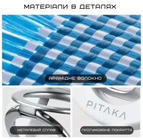 Фото: Тримач Popsocket Pitaka MagEZ Grip 3 Ocean Blue № 9 | KTC