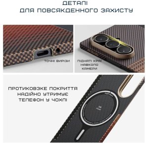 Чохол-накладка Pitaka для Samsung Fold 7 - Ultra-Slim Sunset