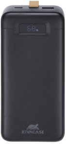 Батарея універсальна RivaCase RivaPower VA1083 30000mAh, 1xUSB, 2xType-C, 65W, Black