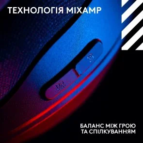 Фото: Гарнітура Logitech G Astro A20 X Lightspeed WL/BT Black (939-002247) № 9 | KTC