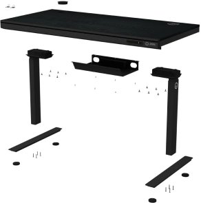 Стіл для геймерів Lorgar DP80W Black (LRG-DP80W)