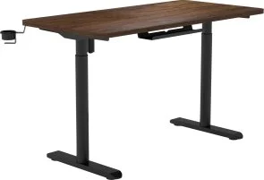 Фото: Стіл комп’ютерний SIHOO D05 Walnut/Black (D05-104/D05-107) № 2 | KTC