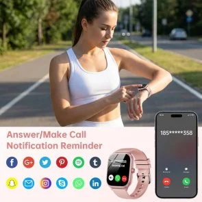 Фото: Смарт годинник Oukitel V7 Pink (6941749851062) № 3 | KTC
