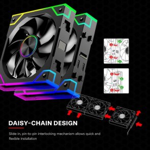 Кулер Xilence Xilence XPF360R.ARGB 3in1 Black (XF073)