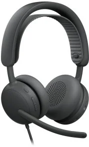 Фото: Гарнітура Logitech Zone Wired 2 for Business UC version Graphite (981-001618) № 2 | KTC