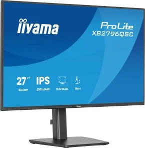 Фото: Монітор iiyama ProLite XB2796QSC-B1 Black - 27" IPS / 2560×1440 / 75 Гц / Pivot / HAS № 2 | KTC