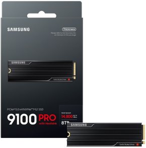 SSD-накопичувач Samsung 9100 Pro 2280 with Heatsink PCIe 5.0 x4 NVMe 2.0 8TB (MZ-VAP8T0CW)