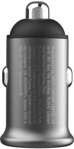 Автомобільний зарядний пристрій ColorWay 48W Gray (CW-CHA065PD-GR)