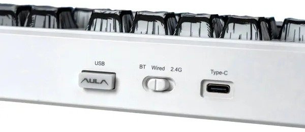 Клавіатура Aula F75 ENG/UKR WL/BT/USB Comic (6978080501578)