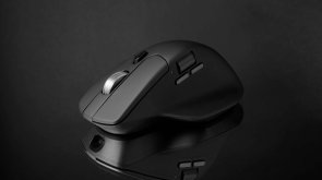 Мишка, Keychron M6 Clicky Micro Switch PixArt 3395 Wireless, Black