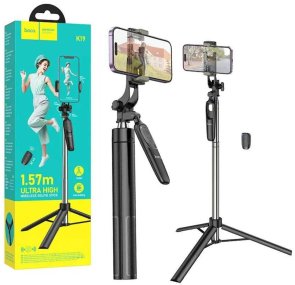 Селфі монопод Hoco K19 Soul Black (6931474798640)