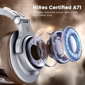 Фото: Навушники OneOdio A71 Silver Brown № 3 | KTC