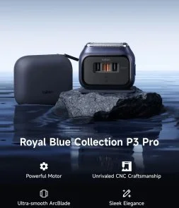 Фото: Електробритва Laifen P3 Pro Dark Blue (1ER91-L-XX-BE-001) № 2 | KTC
