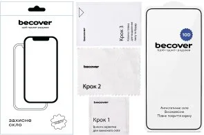 Фото: Захисне скло BeCover for 10D Samsung Galaxy S26 SM-S942 - Black (714766) № 2 | KTC