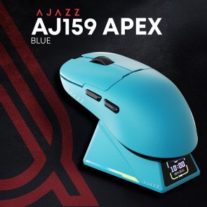 Миша Ajazz AJ159 Apex Wireless Blue (AJM159-A-BLUE)