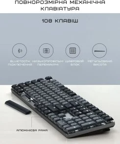 Фото: Клавіатура Satechi SM3 Slim ENG/UKR Dark (ST-KSM3DK-EN) № 6 | KTC