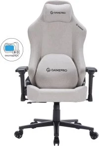 Фото: Крісло GamePro FGC750 Fabric Light Gray (FGC750LG) № 2 | KTC
