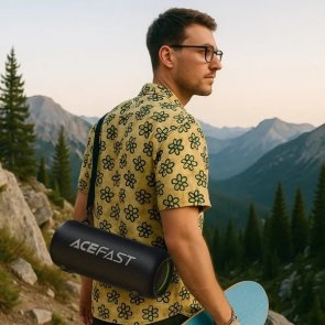 Портативна колонка Acefast K2 Air Black (6974316284734)