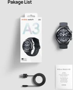 Фото: Смарт годинник Mibro A3 45mm Dark Gray (XPAW022D) № 8 | KTC