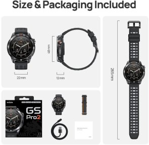 Смарт годинник Mibro GS Pro 2 48mm Dark Gray (XPAW025D)