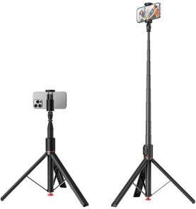 Штатив Acefast E31 Selfie Stick with Automatic Tripod Black (6974316284888)