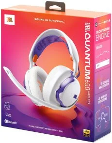 Фото: Гарнітура JBL Quantum 650 White (JBLQTUM650WHT) № 10 | KTC
