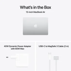 Фото: Ноутбук Apple MacBook Air 13.6 2026 M5 8GPU Silver (MDH74) № 9 | KTC
