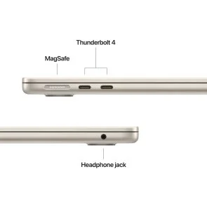Фото: Ноутбук Apple MacBook Air 13.6 2026 M5 10GPU Starlight (MDHC4) № 6 | KTC