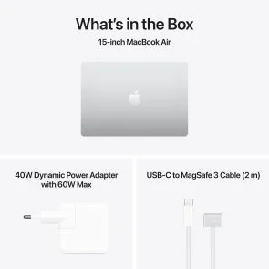 Фото: Ноутбук Apple MacBook Air 15.3 M5 10GPU Silver (Z1LQ0019D) № 9 | KTC