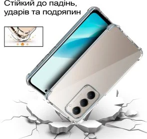 Фото: Чохол BeCover for Xiaomi Redmi 15 - Anti-Shock Clear (713811) № 2 | KTC