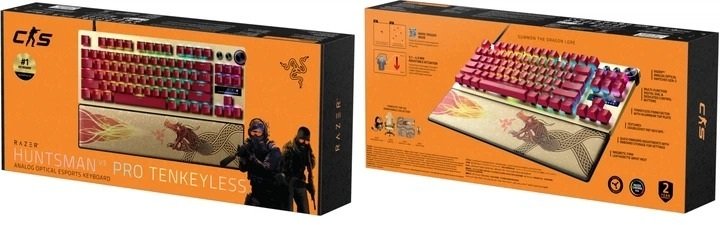 Клавіатура, Razer Huntsman V3 Pro TKL Counter-Strike 2 Edition USB ( Gaming )