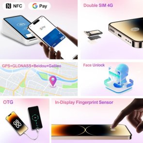 Смартфон Oukitel P1 Pro 8/512GB Black (P1_Pro_BK)