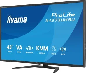 Фото: Монітор iiyama ProLite X4373UHSU-B2 Black - 42.5" VA / 3840×2160 / 60 Гц № 3 | KTC