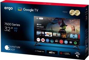 Телевізор QLED Ergo 32JHQ7500 (Smart TV, Wi-Fi, 1366x768)