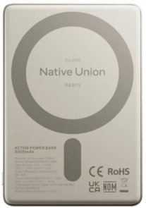 Батарея універсальна Native Union Active Magnetic 5000mAh 20W Sandstone (ACTPB-5KMS-SAN)