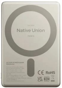 Фото: Батарея універсальна Native Union Active Magnetic 5000mAh 20W Sandstone (ACTPB-5KMS-SAN) № 3 | KTC