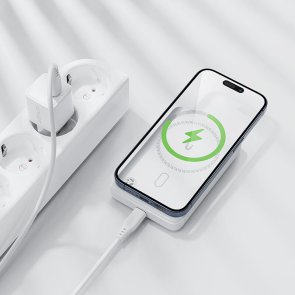 Батарея універсальна Acefast M26 10000mAh 20W Magnetic Wireless Charging White (6974316285212)