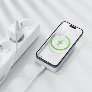 Фото: Батарея універсальна Acefast M26 10000mAh 20W Magnetic Wireless Charging White (6974316285212) № 6 | KTC