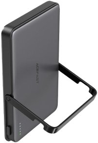 Батарея універсальна Acefast M16 5000mAh, 1xType-C, Qi, 18W, Black